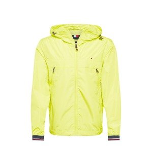 TOMMY HILFIGER Jacke  biela / neónovo žltá / námornícka modrá / červená