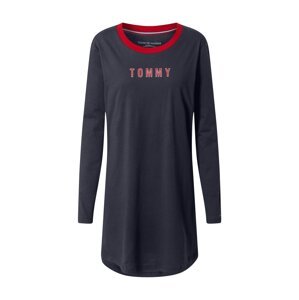 Tommy Hilfiger Underwear Nočná košieľka  tmavomodrá / červená