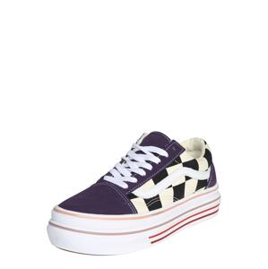 VANS Nízke tenisky 'ComfyCush Old Skool'  tmavofialová / biela / čierna