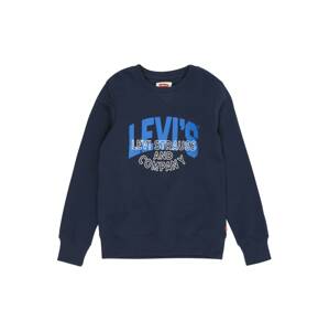 LEVI'S Mikina  tmavomodrá / modrá / biela