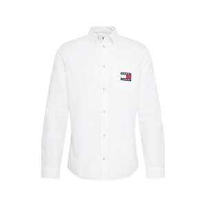 Tommy Jeans Košeľa 'Oxford'  biela