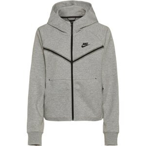 Nike Sportswear Tepláková bunda  antracitová / sivá melírovaná