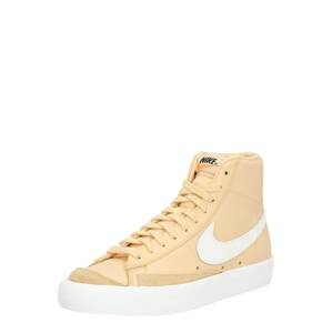 Nike Sportswear Členkové tenisky 'Blazer'  broskyňová / biela