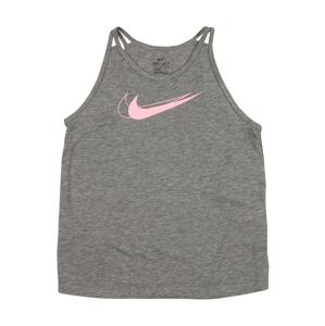 NIKE Sportshirt 'Trophy'  ružová / sivá melírovaná