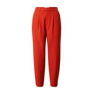 Rich & Royal Plisované nohavice  červená