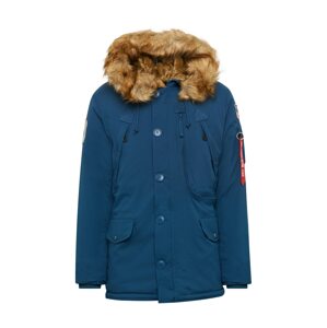 ALPHA INDUSTRIES Zimná parka 'Polar'  tmavomodrá