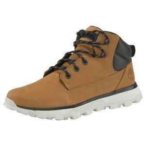 TIMBERLAND Šnurovacie čižmy 'Treeline'  koňaková / čierna