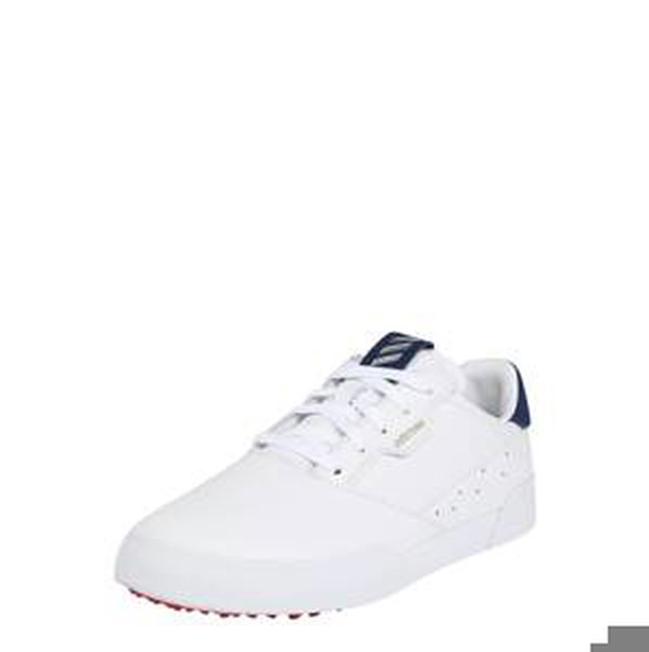adidas Golf Športová obuv 'RETRO'  strieborná / biela / námornícka modrá
