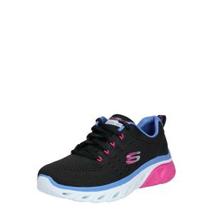 SKECHERS Nízke tenisky 'Glide Step'  čierna / modrá / ružová