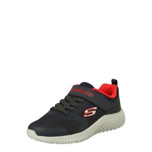 SKECHERS Tenisky 'Bounder'  tmavomodrá / svetlosivá / oranžovo červená