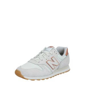 new balance Nízke tenisky 'WL373'  biela / svetlosivá / hnedá