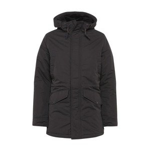 JACK & JONES Zimná parka  čierna