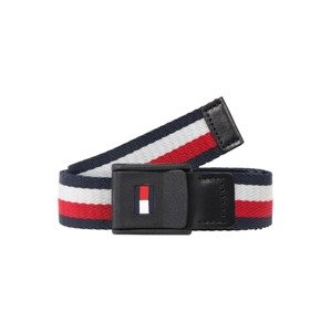 TOMMY HILFIGER Opasky  červená / tmavomodrá / biela