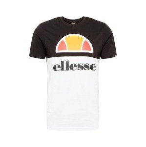 ELLESSE Tričko 'ARBATAX'  biela / čierna / červená / oranžová