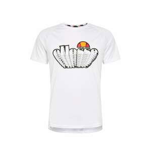 ELLESSE Funkčné tričko 'Duece'  biela / čierna / oranžová / červená