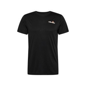 ELLESSE Funkčné tričko 'Malbe'  čierna / biela