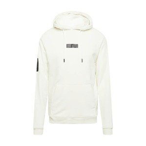 MOROTAI Športová mikina 'Bloc Logo Hoodie'  biela