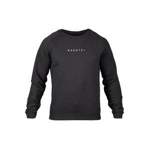 MOROTAI Športová mikina ' Logo Basic Sweatshirt '  tmavosivá / sivá