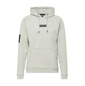 MOROTAI Športová mikina ' Small Bloc Logo Hoodie '  svetlosivá / sivá