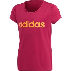 ADIDAS PERFORMANCE Funkčné tričko  oranžová / tmavoružová