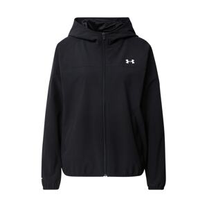 UNDER ARMOUR Športová bunda  čierna / biela