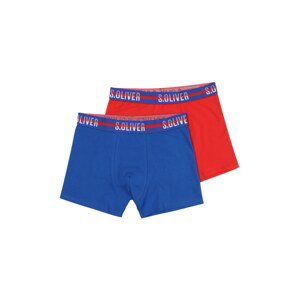 s.Oliver Boxershorts  melónová / biela / kráľovská modrá