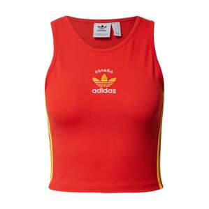 ADIDAS ORIGINALS Top  žltá / brusnicová / biela