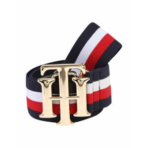 TOMMY HILFIGER Opasky  biela / tmavomodrá / červená / zlatá