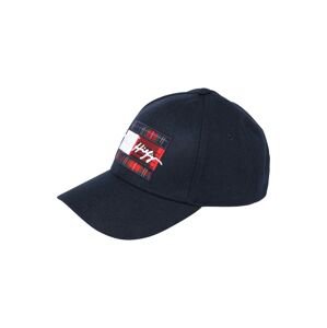 TOMMY HILFIGER Cap  tmavomodrá / biela / svetločervená / tmavočervená