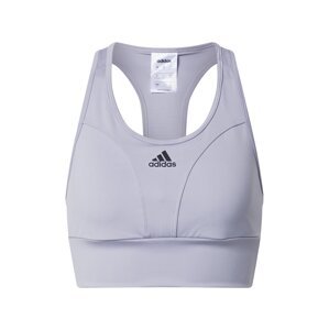 ADIDAS PERFORMANCE Športová podprsenka  sivá / čierna