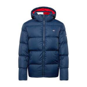 Tommy Jeans Zimná bunda 'Essential'  námornícka modrá