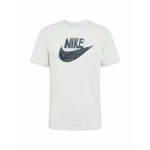 Nike Sportswear Shirt 'HAND DRAWN '  kráľovská modrá / biela / svetlosivá