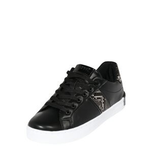 ESPRIT Nízke tenisky 'Kent Lace up'  biela / čierna