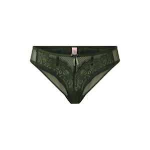 Hunkemöller Nohavičky 'Brazilian'  tmavozelená