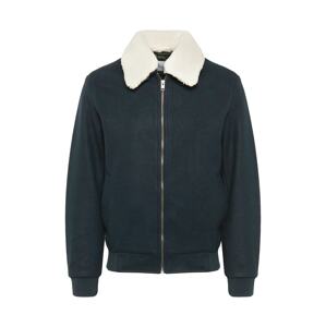 JACK & JONES Jacke 'HENRY'  námornícka modrá / prírodná biela