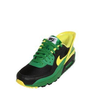 Nike Sportswear Nízke tenisky 'Air Max 90'  čierna / žltá / svetlozelená