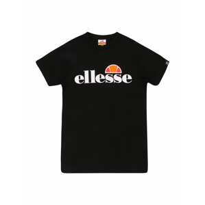 ELLESSE Tričko 'Jena'  oranžová / červená / čierna / biela