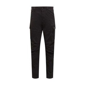 G-Star RAW Cargohose 'Roxic straight tapered'  čierny denim