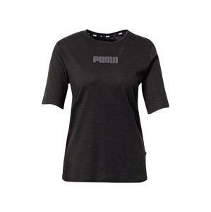 PUMA Funkčné tričko  čierna / čadičová