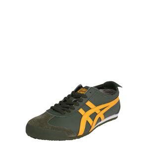 Onitsuka Tiger Nízke tenisky 'Mexico 66'  tmavozelená / zlatá žltá