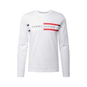 TOMMY HILFIGER Shirt  biela / červená / námornícka modrá