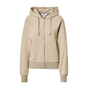 NU-IN Sweatjacke 'Basic Zip Up Hoodie'  béžová