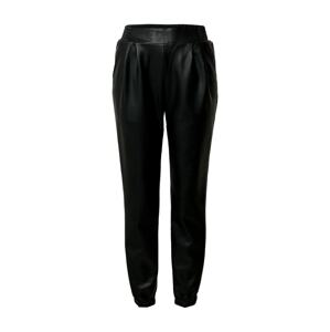 River Island Hose 'CLEAN PU JOGGER'  čierna