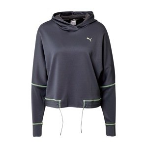 PUMA Športová mikina 'Winter Pearl Training Hoodie'  antracitová / zelená