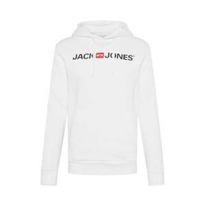 JACK & JONES Mikina  červená / čierna / biela