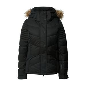 Superdry Snow Outdoorová bunda 'Luxe'  čierna