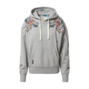 Superdry Mikina  tmavosivá / zmiešané farby