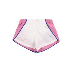 NIKE Športové nohavice  biela / námornícka modrá / rosé