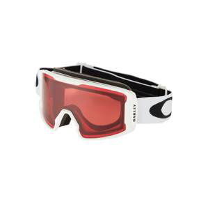 OAKLEY Športové okuliare 'Line Miner'  biela / čierna / červená