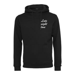 Mister Tee Sweatshirt 'Late Night Love'  čierna / zmiešané farby